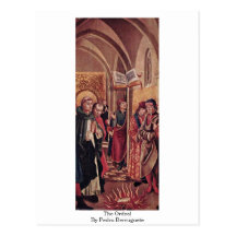 The Ordeal By Pedro Berruguete Post Card