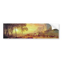 The Oregon Trail - Albert Bierstadt Bumper Sticker