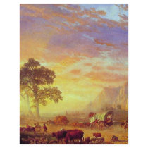 The Oregon Trail - Albert Bierstadt Full Color Flyer