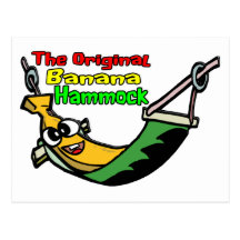 The Original Banana Hammock Postcard