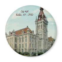 The Original City Hall in Buffalo Magnet