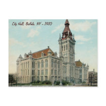The Original City Hall in Buffalo Postcard
