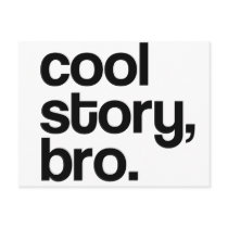 THE ORIGINAL COOL STORY BRO POST CARDS