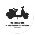 the original form of alternative transportation stickers