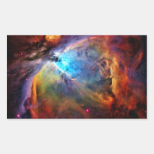 The Orion Nebula Rectangle Sticker