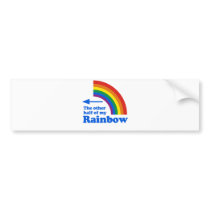 The other half of my rainbow bumper sticker