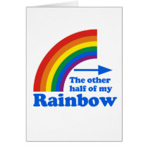 The other half of my rainbow greeting cards