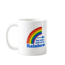 The other half of my rainbow coffee mugs