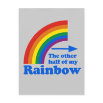 The other half of my rainbow post cards