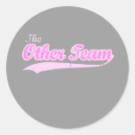 THE OTHER TEAM ROUND STICKERS