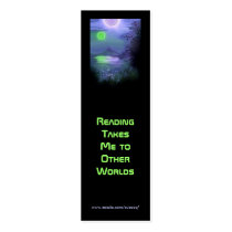 The Other World's Sky bookmark Business Card Template