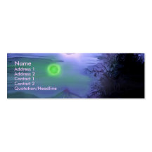 The Other World's Sky profile card Business Cards