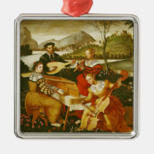 The Outdoor Concert Christmas Tree Ornament