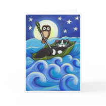 The Owl and the Pussycat Card
