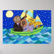 The Owl and the Pussycat Posters