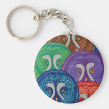 the Owl Audience Keychains