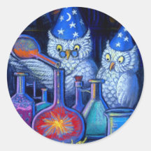 The Owl Chemists Sticker