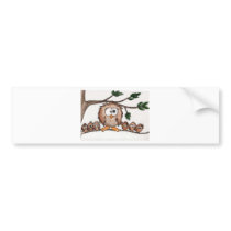 The Owl Family Bumper Stickers
