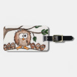 The Owl Family Travel Bag Tags