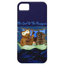 The Owl & The Pussycat iPhone 5 Cover