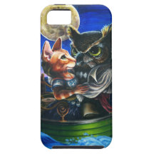 The Owl & the Pussycat iPhone 5 Cover