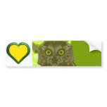 The Owl's Wisdom bumper stickers