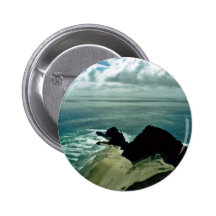 The Pacific Ocean Meets The Tasman Sea Buttons
