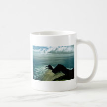 The Pacific Ocean Meets The Tasman Sea Coffee Mug