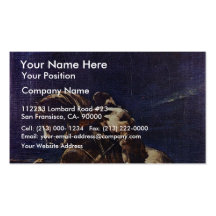 The Page Mazeppa By Géricault Jean Louis Théodore Business Card Templates