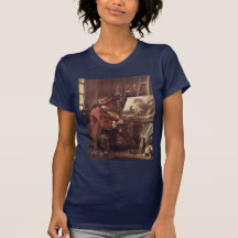 The Painter In His Studio Self-Portrait T-shirts