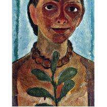The Painter With Camellia Branch (Self) By Moderso Photo Sculpture