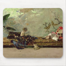 The Painter's Children in the Japanese Salon Mouse Pad