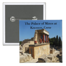 The Palace of Minos at Knossos, Crete,  GREECE Pin