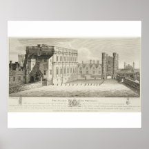 The Palace of Whitehall, from a drawing in the Pep Poster