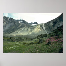 The Pangnirtung Pass on Baffin Island, NWT, Canada Posters