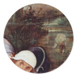 The Parable Of The Blind Men Detail By Bruegel stickers