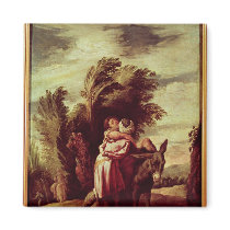 The Parable of the Good Samaritan Refrigerator Magnet