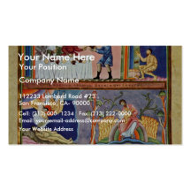 The Parable Of The Rich Man And Lazarus Folio 78 R Business Cards