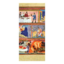 The Parable Of The Rich Man And Lazarus Folio 78 R Rack Card Template