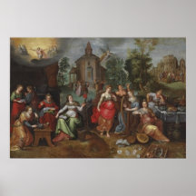 The Parable of the Wise and Foolish Virgins Posters