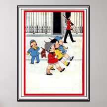 The Parade Vintage Print