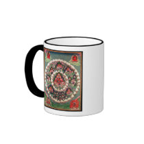 The Paradise of Shambhala, Tibetan Banner Coffee Mugs