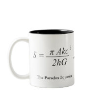 The Paradox Equation Coffee Mug