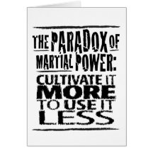 The Paradox of Martial Power Card