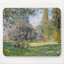 The Parc Monceau - Claude Monet Mousepads