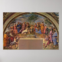 The Parnassus By Raffael (Best Quality) Poster