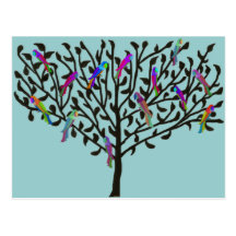 The Parrot Tree postcard