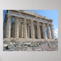 The Parthenon - 5th century BC Poster