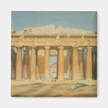 The Parthenon, Athens, 1810-37 Refrigerator Magnets