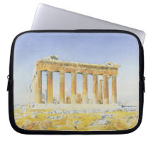 The Parthenon, c.1834 (w/c over pencil on paper) Laptop Sleeves